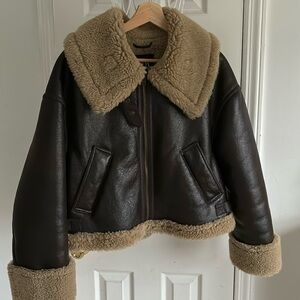 Zara Women Double Faced Jacket